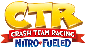 Логотип Crash Team Racing