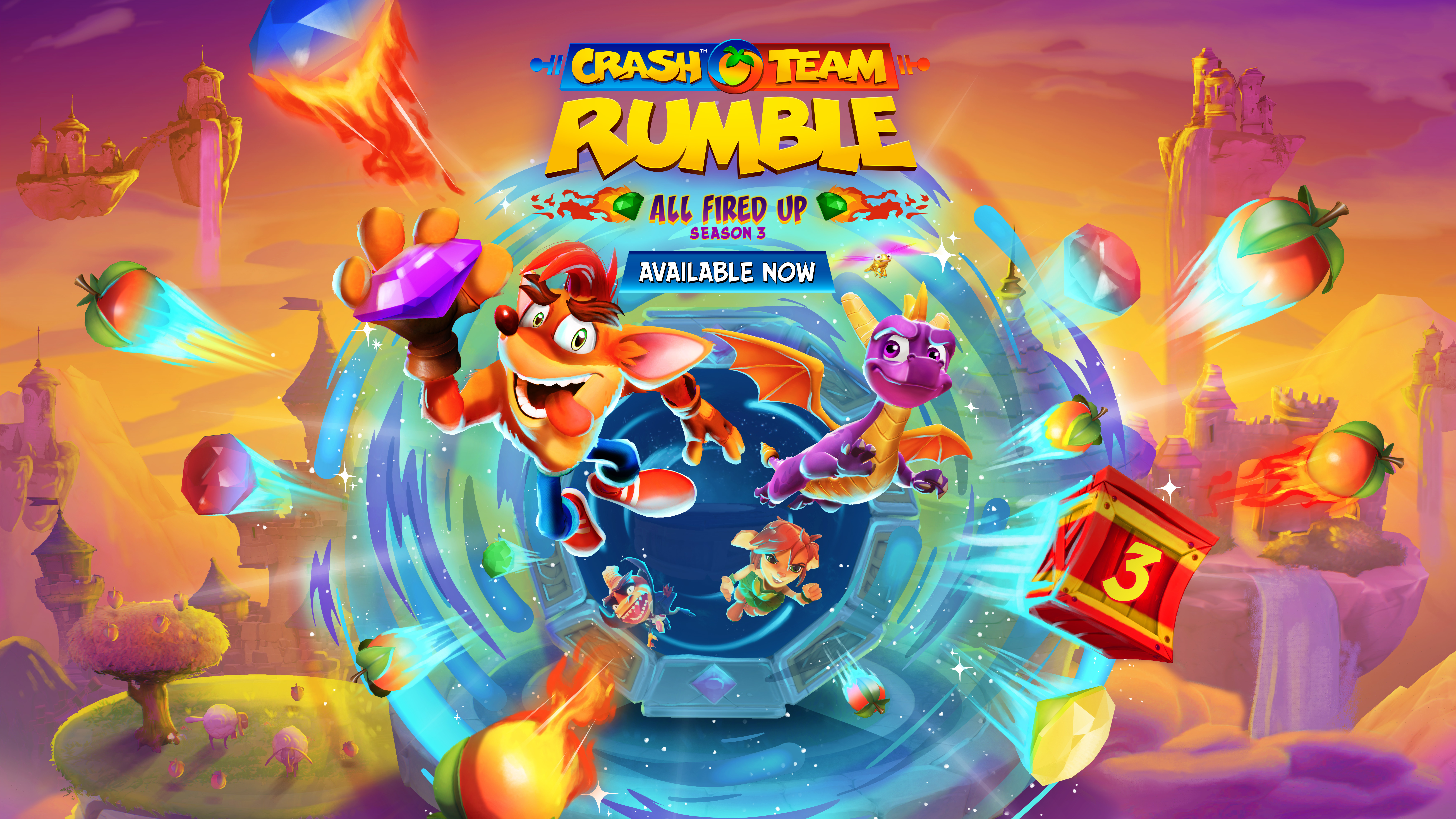 Crash Team Rumble brings Wumpa-fueled multiplayer mayhem in June